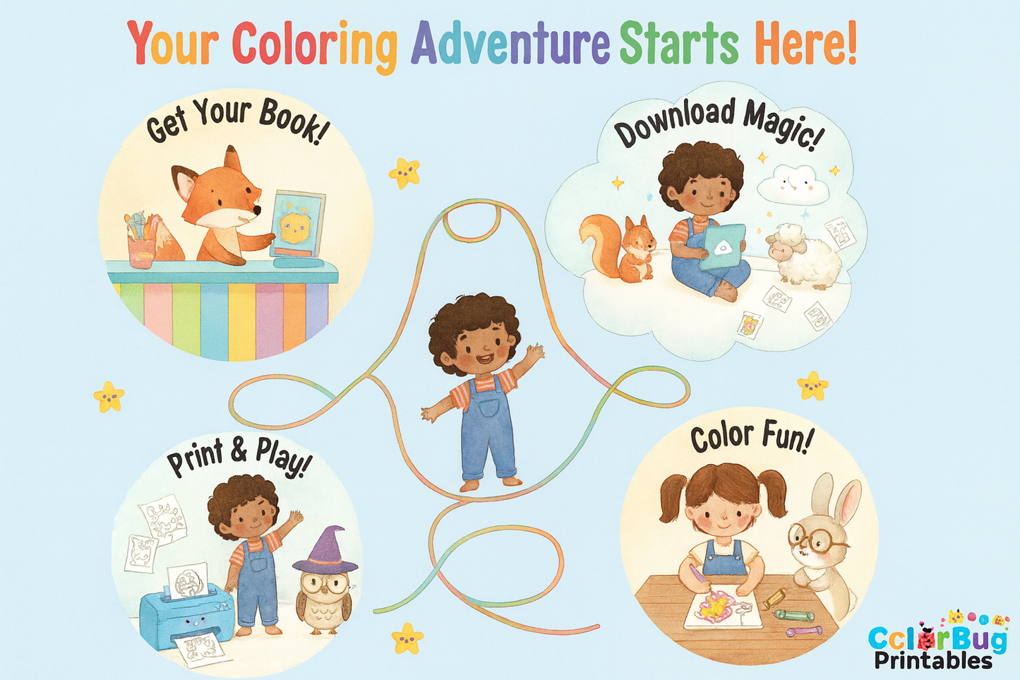 200 Printable coloring pages